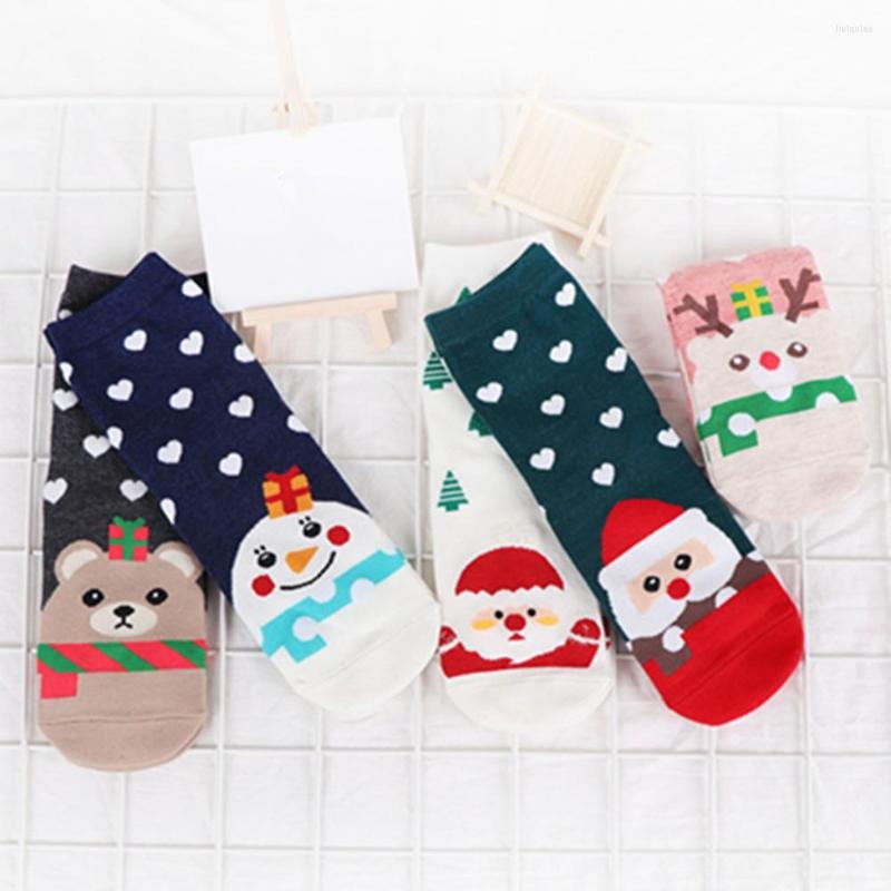 Women Socks 2023 Christmas Straight Plate Old Man Elk Snowman Women's Mid Tube Cartoon 5 Pattern Girls 5pair/lot, Multi
Women Socks 2023 Christmas Straight Plate Old Man Elk Snowman Women's Mid Tube Cartoon 5 Pattern Girls 5pair/lot, Multi