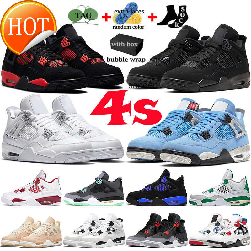 With Jordens 4 4s Men Basketball Shoes Jumpman s Womens Sneakers Military Black Cat University Blue White Oreo Bred Thunder, Sku_42
With Jordens 4 4s Men Basketball Shoes Jumpman s Womens Sneakers Military Black Cat University Blue White Oreo Bred Thunder, Sku_42