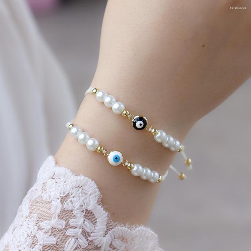 Strand Fashion Eye Charm Bracelet Women Handmade Adjustable Braided Macrame Bead For Jewelry Gift
Strand Fashion Eye Charm Bracelet Women Handmade Adjustable Braided Macrame Bead For Jewelry Gift