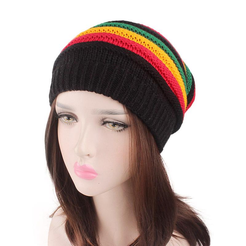 Beanies Beanie/Skull Caps Winter Hat For Women Skullies Colorful Striped Knitted Cotton Female Beanie Soft Warm Hats Ladies Bonnet, Mu ltico lor
Beanies Beanie/Skull Caps Winter Hat For Women Skullies Colorful Striped Knitted Cotton Female Beanie Soft Warm Hats Ladies Bonnet, Mu ltico lor