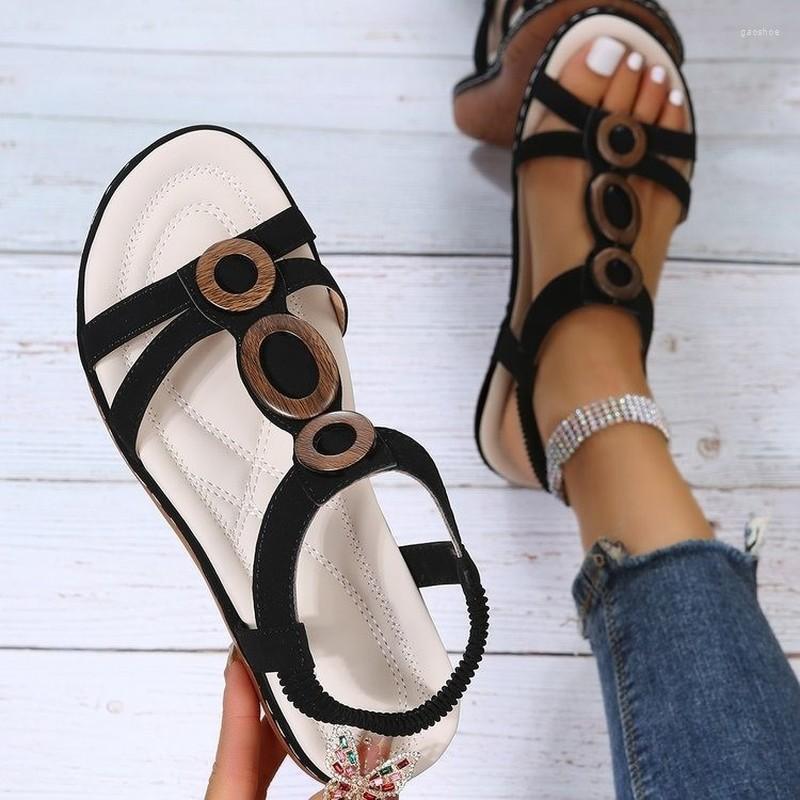 Sandals Women's 2023 Summer Beach Flat All-match Seaside Fashion Fairy Style Trendy Plus Size Platform Shoes, Black
Sandals Women's 2023 Summer Beach Flat All-match Seaside Fashion Fairy Style Trendy Plus Size Platform Shoes, Black