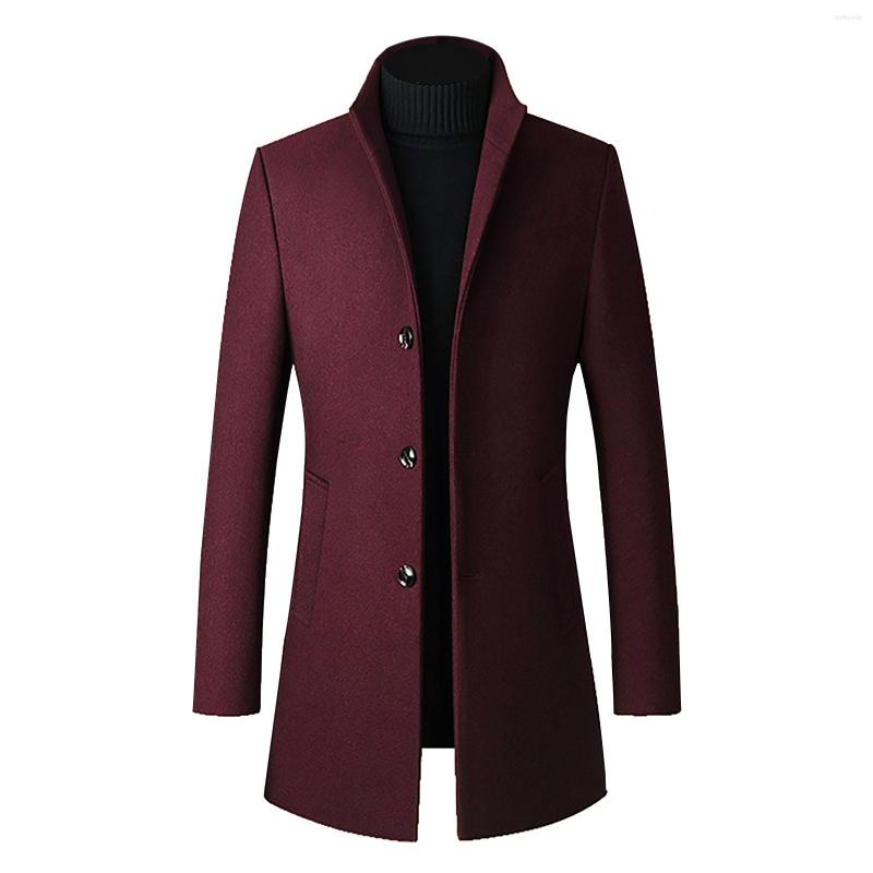 Men's Trench Coats Jacket Lengthened Color Fit Formal Suit Long Stand-collar Sleeved Men's Solid Banquet Prom, Black
Men's Trench Coats Jacket Lengthened Color Fit Formal Suit Long Stand-collar Sleeved Men's Solid Banquet Prom, Black