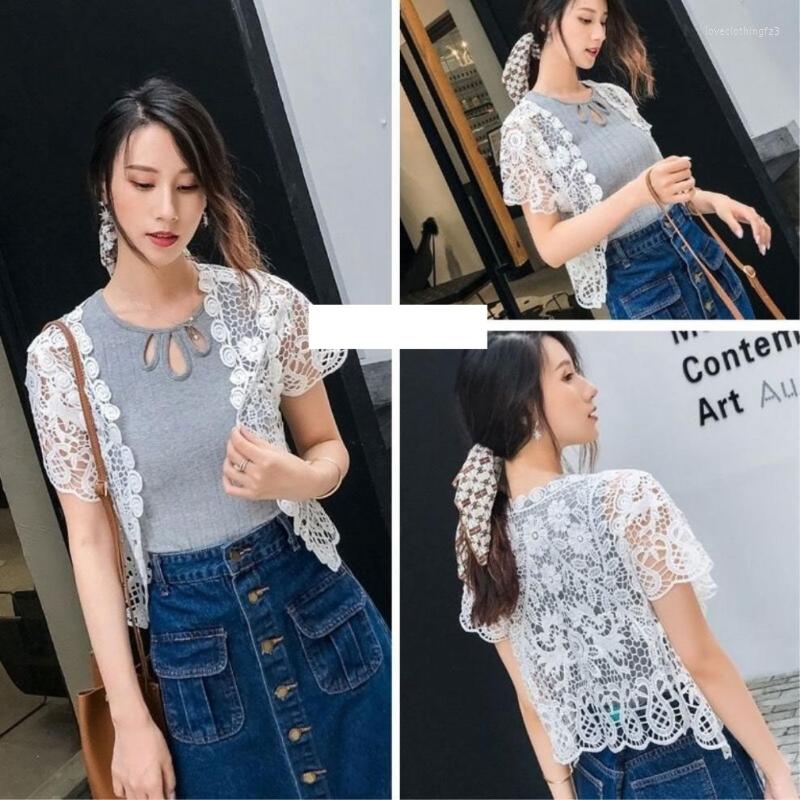 Women's Polos Womens Short Sleeve Open Front Lace Cardigan Floral Crochet Sheer Beach Cover Up Shrugs Crop Bolero Jackets For Dresses, White
Women's Polos Womens Short Sleeve Open Front Lace Cardigan Floral Crochet Sheer Beach Cover Up Shrugs Crop Bolero Jackets For Dresses, White