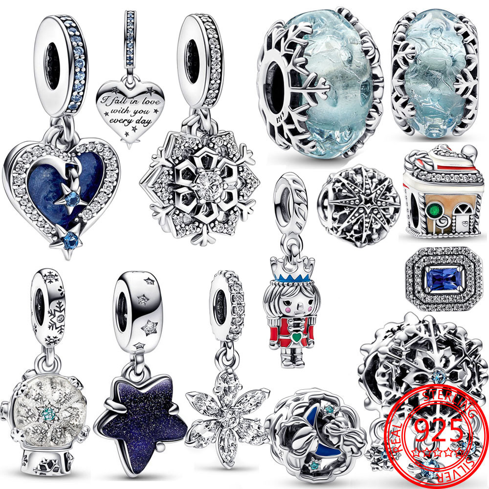 Real 925 Sterling SilverSnowflake Sparkling Herbarium Cluster Dangle Charm Fit Original Pandora Bracelet Jewelry
Real 925 Sterling SilverSnowflake Sparkling Herbarium Cluster Dangle Charm Fit Original Pandora Bracelet Jewelry