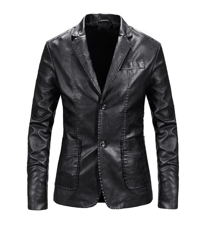 Men's Fur & Faux Autumn And Winter Suit PU Leather Jacket Slim Korean Version Of The Trend Motorcycle JacketMen's, Navy
Men's Fur & Faux Autumn And Winter Suit PU Leather Jacket Slim Korean Version Of The Trend Motorcycle JacketMen's, Navy