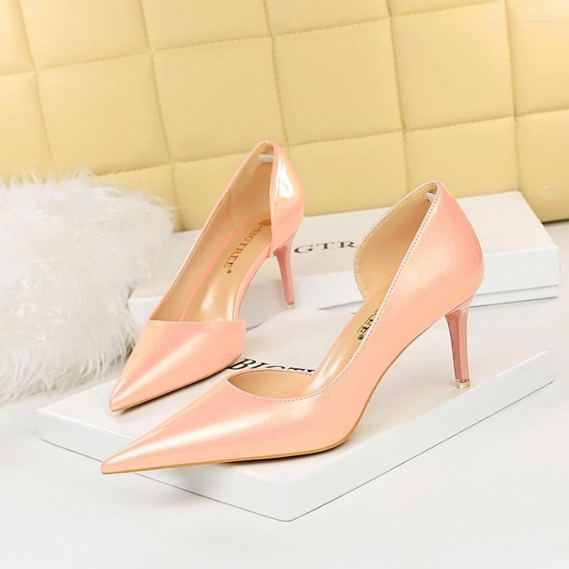 Dress Shoes BIGTREE Women Pumps Sexy High Heels 2023 Spring Pink Pointed Toe Ladies Woman Zapatos Mujer, Pink 11cm
Dress Shoes BIGTREE Women Pumps Sexy High Heels 2023 Spring Pink Pointed Toe Ladies Woman Zapatos Mujer, Pink 11cm