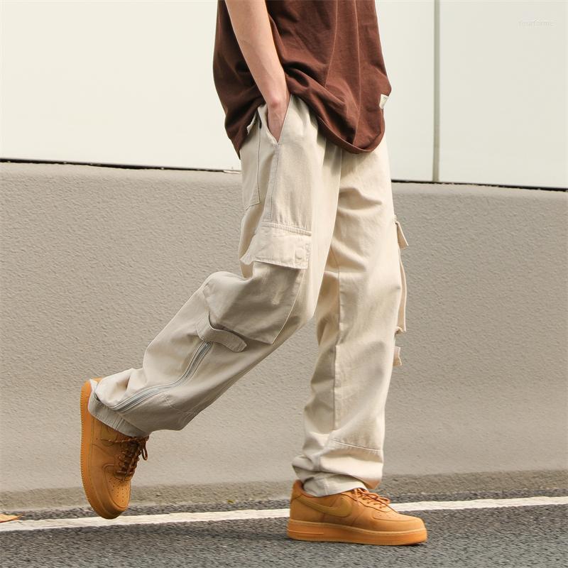 Men' Pants Multi-pockets Cargo Trousers Men Zipper Design Casual High Quality Neutral Fashion Streetwear Joggers Pantalon Homme, Black
Men' Pants Multi-pockets Cargo Trousers Men Zipper Design Casual High Quality Neutral Fashion Streetwear Joggers Pantalon Homme, Black