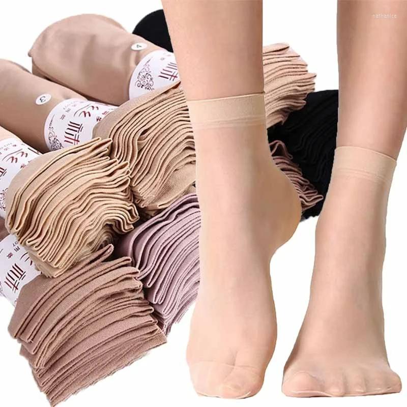 Women Socks 10 Pairs Summer Female Short Skin Silk Women's Thin Crystal Transparent Girl Ankle Smooth Non-slip Nylon, Black(10 pairs)
Women Socks 10 Pairs Summer Female Short Skin Silk Women's Thin Crystal Transparent Girl Ankle Smooth Non-slip Nylon, Black(10 pairs)