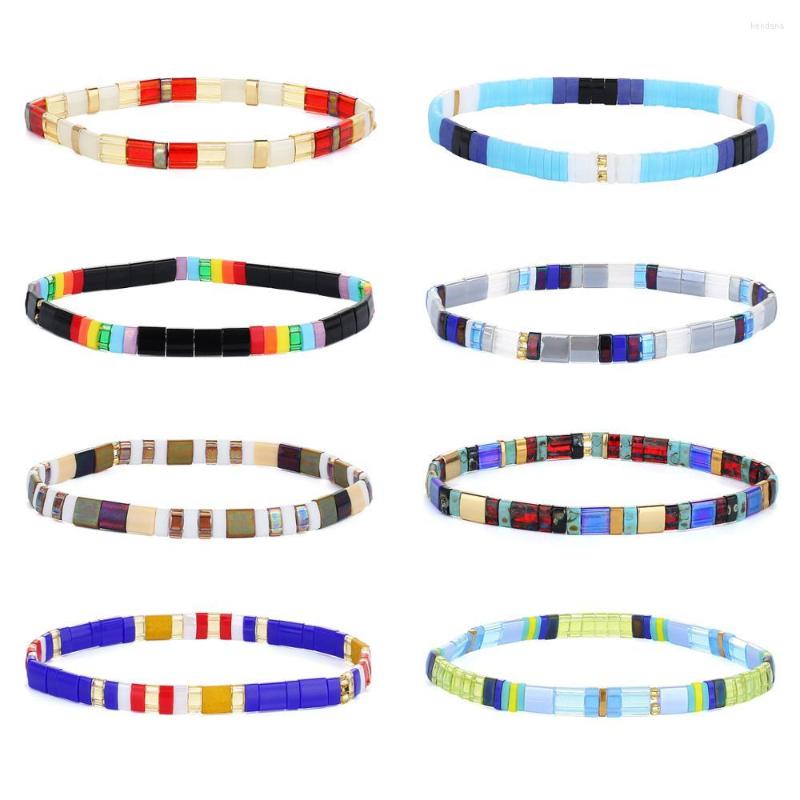 Charm Bracelets KELITCH Tila Beads Seed Elasticity For Women Men Bracelet Couple Bangle Fashion Jewelry Handmade Accessories
Charm Bracelets KELITCH Tila Beads Seed Elasticity For Women Men Bracelet Couple Bangle Fashion Jewelry Handmade Accessories