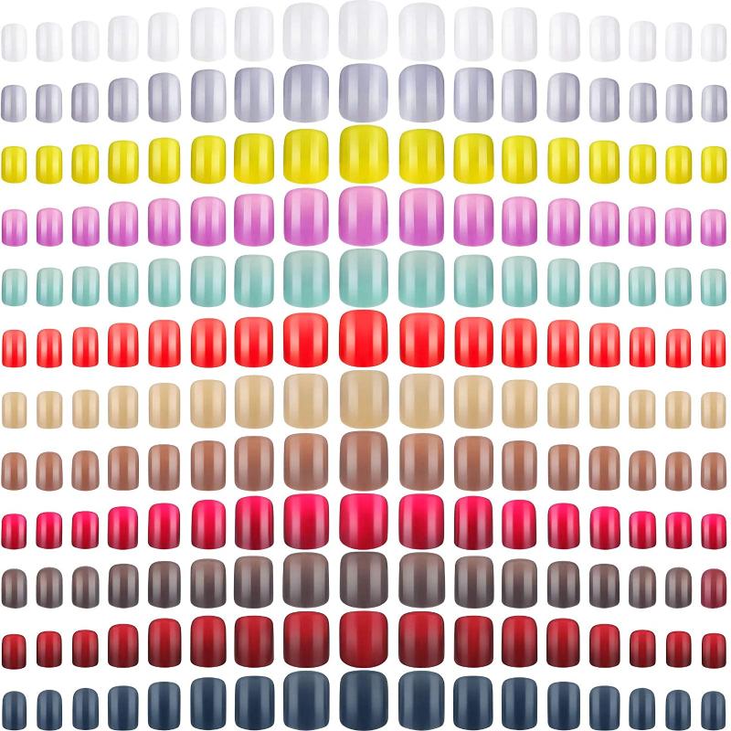 False Nails 864 Pcs Short Square Clamp Nail 12 Colors Ballerina Medium Full Cover Coffin Shiny Artificial
False Nails 864 Pcs Short Square Clamp Nail 12 Colors Ballerina Medium Full Cover Coffin Shiny Artificial