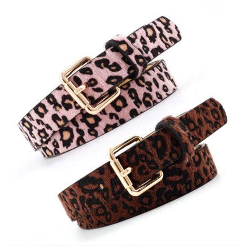 Belts Winter Fashion Pink Leopard Spotted Horsehair Decorative Belt Women's Vintage Wild Pin Buckle BeltBelts, Black
Belts Winter Fashion Pink Leopard Spotted Horsehair Decorative Belt Women's Vintage Wild Pin Buckle BeltBelts, Black