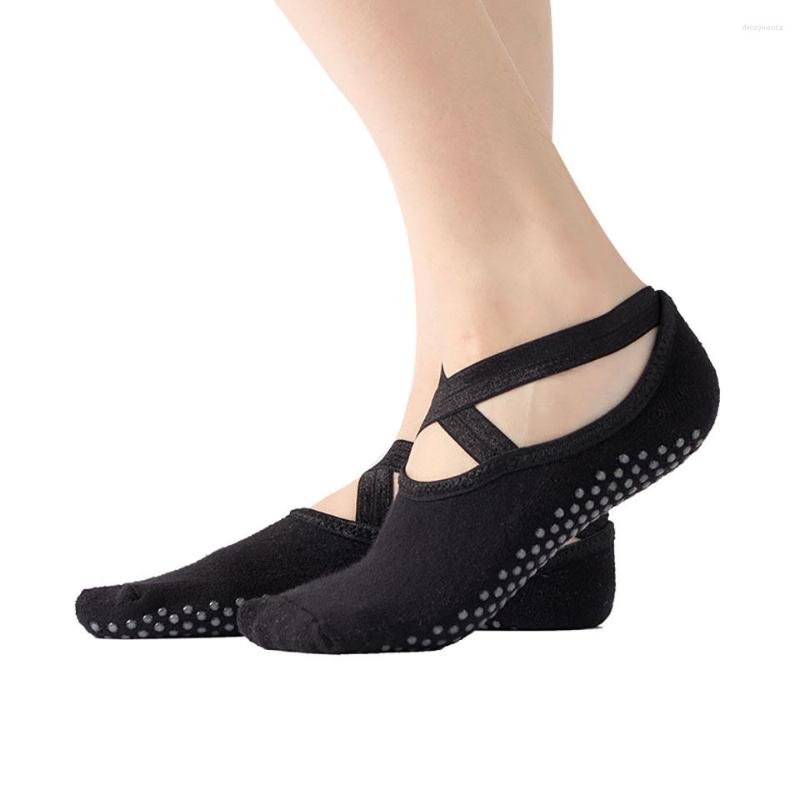 Athletic Socks GOBYGO 1Pair Yoga Woman Cotton Breathable Comfortable Cross Strap Non-slip Fitness Training Sport Sock Pilates Dance, 02
Athletic Socks GOBYGO 1Pair Yoga Woman Cotton Breathable Comfortable Cross Strap Non-slip Fitness Training Sport Sock Pilates Dance, 02