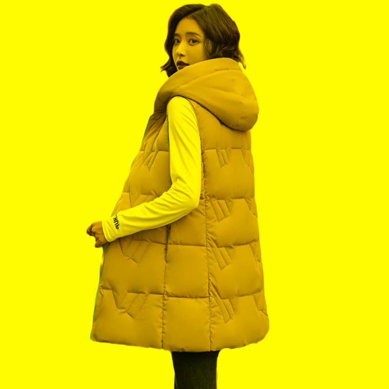 Women's Vests Hooded Long Winter Vest Women Sleeveless Jacket Two Sides Wear Warm Autumn Cotton Waistcoat Zipper Coat OutwearWomen's, Red black
Women's Vests Hooded Long Winter Vest Women Sleeveless Jacket Two Sides Wear Warm Autumn Cotton Waistcoat Zipper Coat OutwearWomen's, Red black