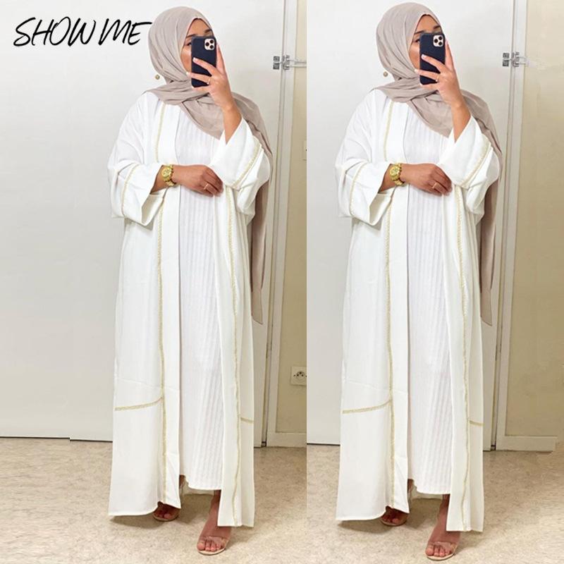 Ethnic Clothing Eid Mubarak Muslim Abaya Dress Fashion Vestidos Women Abayas Caftan Cardigan Kaftan Dubai Turkey Elegant Hijab Islamic
Ethnic Clothing Eid Mubarak Muslim Abaya Dress Fashion Vestidos Women Abayas Caftan Cardigan Kaftan Dubai Turkey Elegant Hijab Islamic