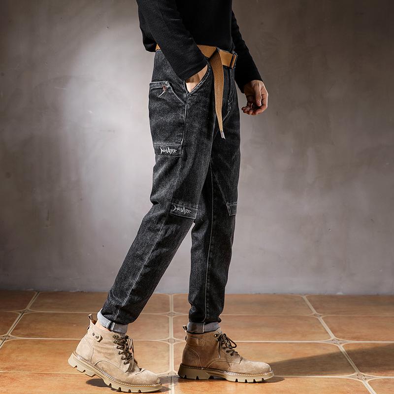 Men's Jeans Fashion For Men Stretch Spring Autumn Black Gray Slim Straight Pockets Desinger Style Streetwear Denim Trousrs No BeltMen's Men'
Men's Jeans Fashion For Men Stretch Spring Autumn Black Gray Slim Straight Pockets Desinger Style Streetwear Denim Trousrs No BeltMen's Men'