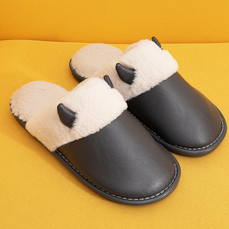 Slippers Women For Home Animal Horns Female Plush PU Waterproof Bedroom Shoes Unisex Large Size 43-46, Purple
Slippers Women For Home Animal Horns Female Plush PU Waterproof Bedroom Shoes Unisex Large Size 43-46, Purple