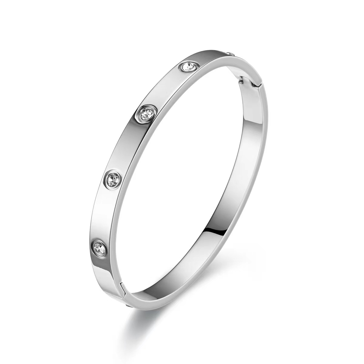 Bangle female stainless steel Bracelet Diamond couple love mens fashion jewelry Valentine Day gift for girlfriend accessories wholesale With Box C03
Bangle female stainless steel Bracelet Diamond couple love mens fashion jewelry Valentine Day gift for girlfriend accessories wholesale With Box C03