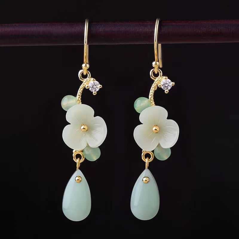 Charm Pendant Necklaces 925 silver hook 2023 less clip rings female jade rings ethnic national style hanfu earrings
Charm Pendant Necklaces 925 silver hook 2023 less clip rings female jade rings ethnic national style hanfu earrings