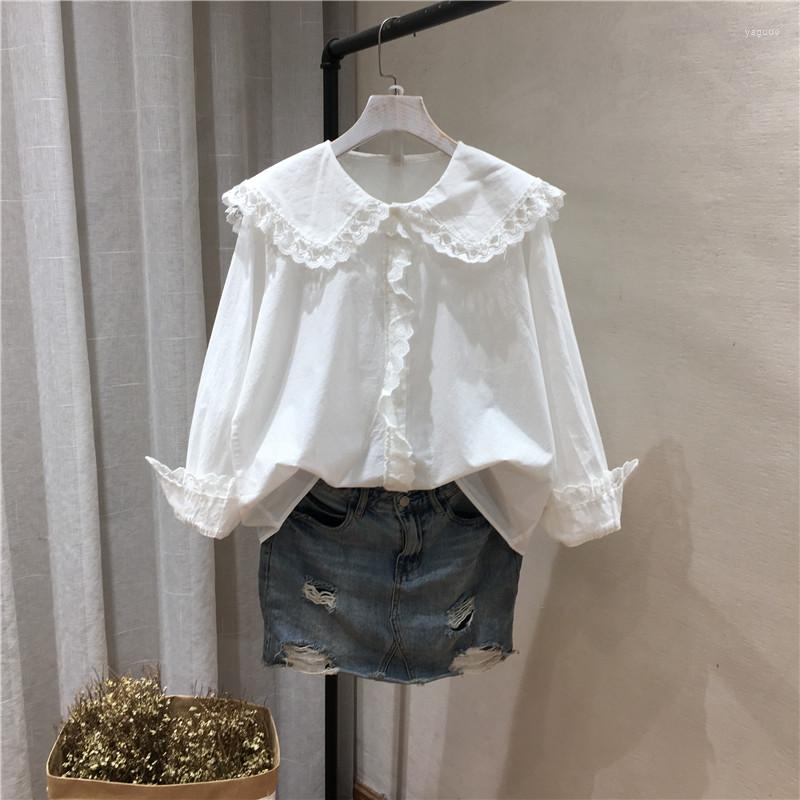 Women's Blouses Lamtrip Unique Lolita Lace Patchwork Sweet Long Sleeve White Shirt Blouse 2023 Autumn
Women's Blouses Lamtrip Unique Lolita Lace Patchwork Sweet Long Sleeve White Shirt Blouse 2023 Autumn
