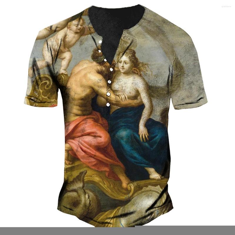Men's T Shirts Ancient Greek Style Men's T-Shirts Fashion Character Print V-neck Vintage Tees Gothic Harajuku Buttons Tops Cotton Short, I01-dy00260
Men's T Shirts Ancient Greek Style Men's T-Shirts Fashion Character Print V-neck Vintage Tees Gothic Harajuku Buttons Tops Cotton Short, I01-dy00260