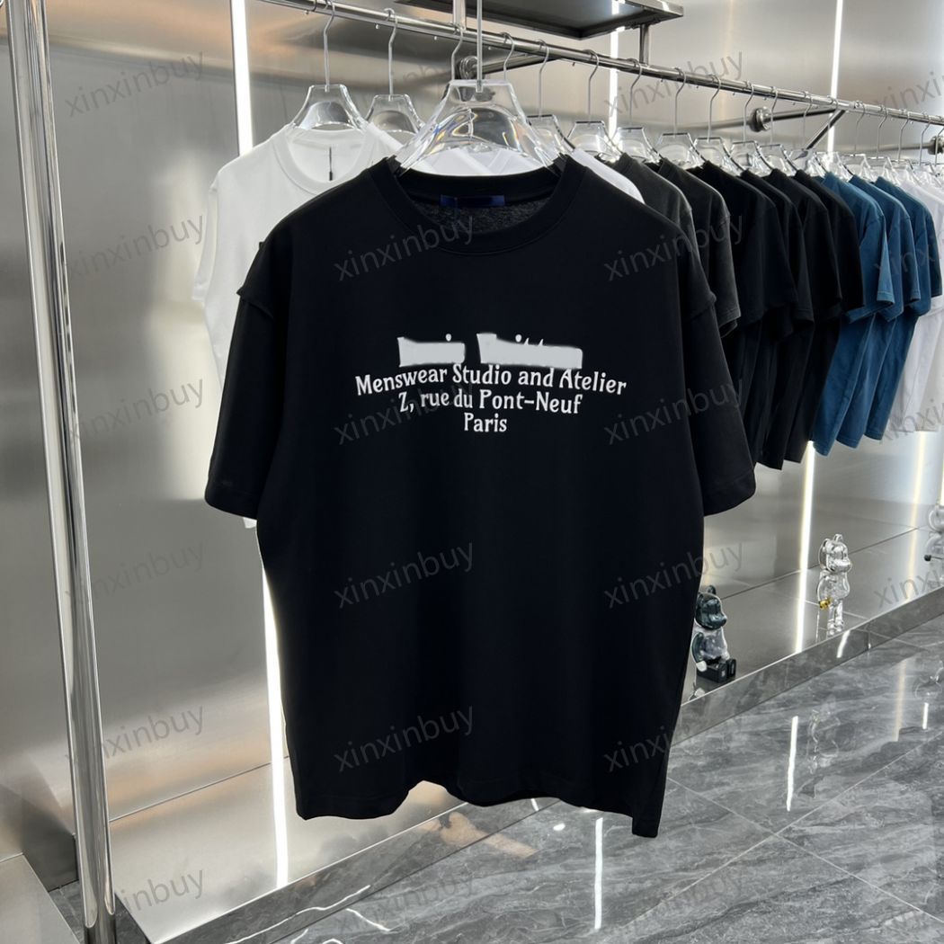 xinxinbuy Men designer Tee t shirt 23ss Paris menswear letter print short sleeve cotton women white black Beige XS-2XL
xinxinbuy Men designer Tee t shirt 23ss Paris menswear letter print short sleeve cotton women white black Beige XS-2XL