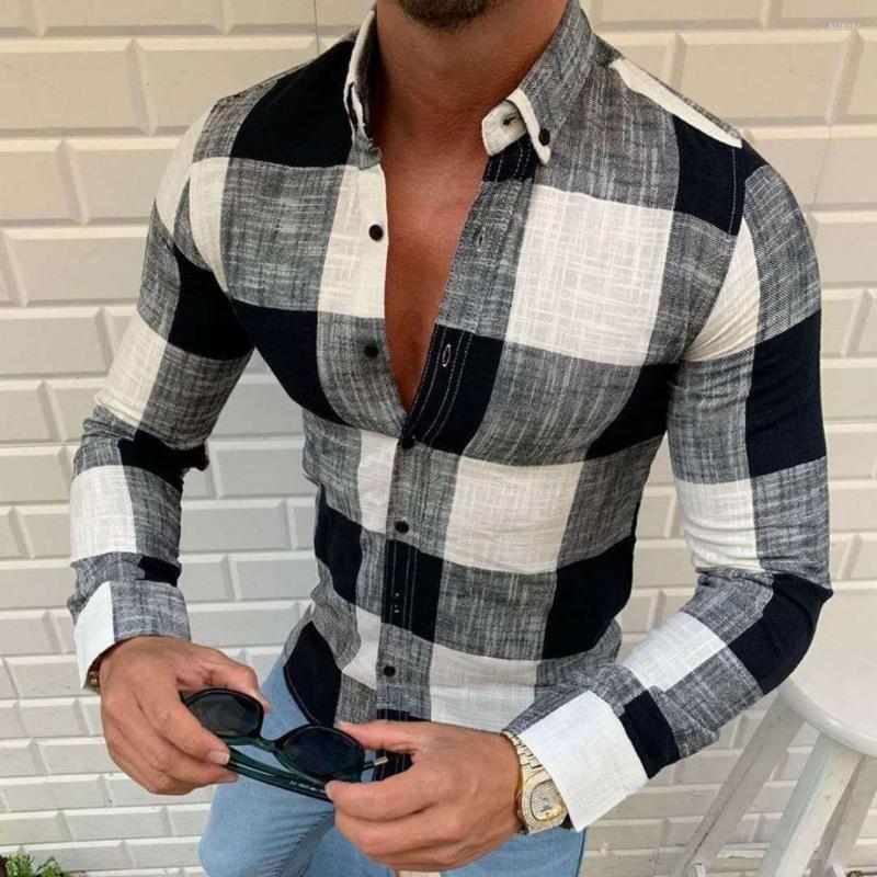 Men's T Shirts Fashion Plaid Men Casual Long Sleeve Lapel Blouse Cotton Linen Loose Streetwear Business Breathable, Black
Men's T Shirts Fashion Plaid Men Casual Long Sleeve Lapel Blouse Cotton Linen Loose Streetwear Business Breathable, Black