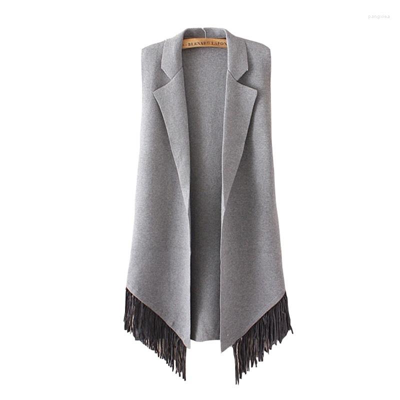 Women's Vests Fashion Womens Knitted Jacket Vest Tassel Sleeveless Spring Autumn High Quality Female Waistcoat Multicolor Plus Size, Black
Women's Vests Fashion Womens Knitted Jacket Vest Tassel Sleeveless Spring Autumn High Quality Female Waistcoat Multicolor Plus Size, Black