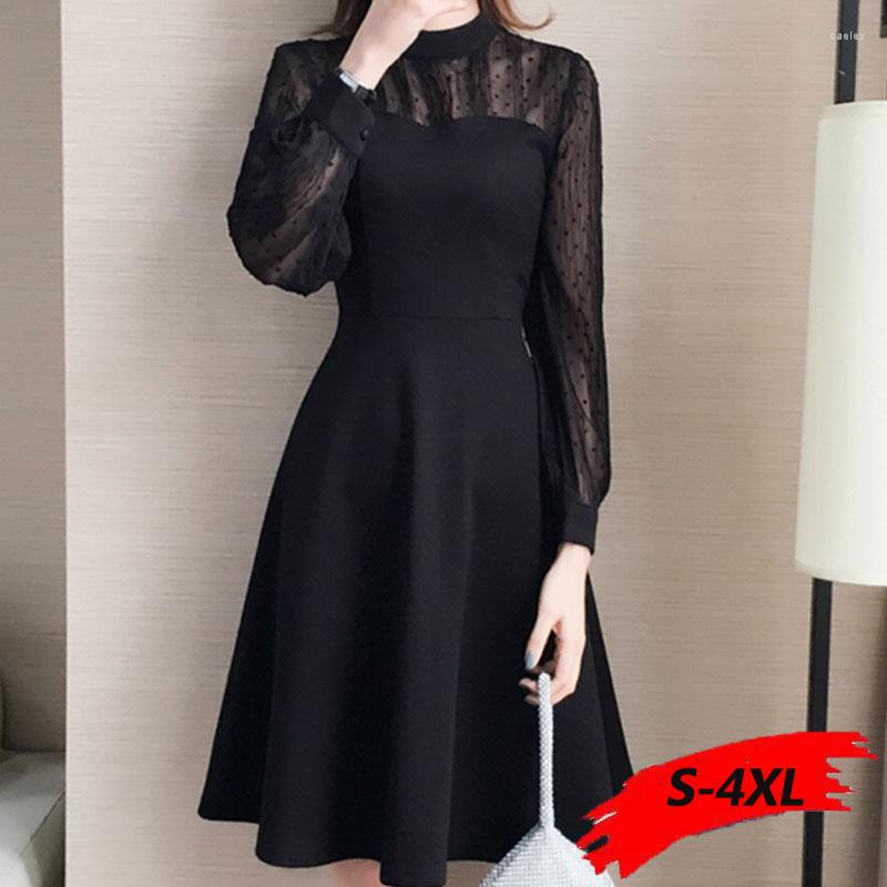 Casual Dresses Robe Pin Up Dress Mesh Plus Size Lace Sexy Party 4XL Black Large Fall For Women Vestidos Long Sleeve 2023
Casual Dresses Robe Pin Up Dress Mesh Plus Size Lace Sexy Party 4XL Black Large Fall For Women Vestidos Long Sleeve 2023