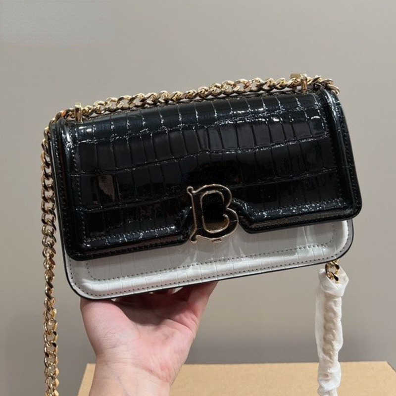women shoulder bag luxury chain crossbody purse designer handbag fashion buckle messengerbag square clutch lola bags, Black and white
women shoulder bag luxury chain crossbody purse designer handbag fashion buckle messengerbag square clutch lola bags, Black and white