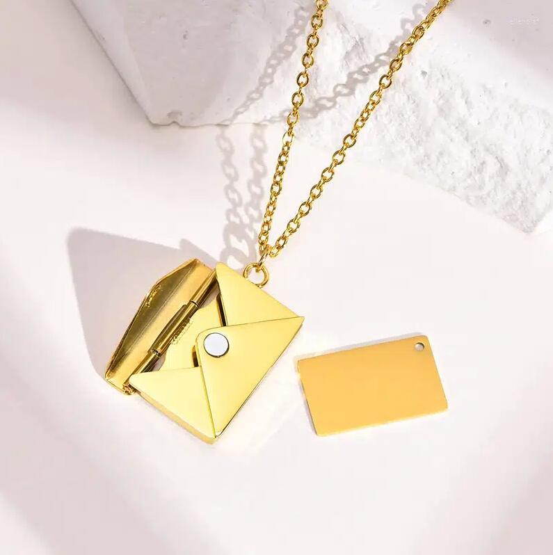 Chains Personalized Printed Love Letter Envelope Pendant Necklace Women Custom Jewelry Confession You Christmas Gifts
Chains Personalized Printed Love Letter Envelope Pendant Necklace Women Custom Jewelry Confession You Christmas Gifts