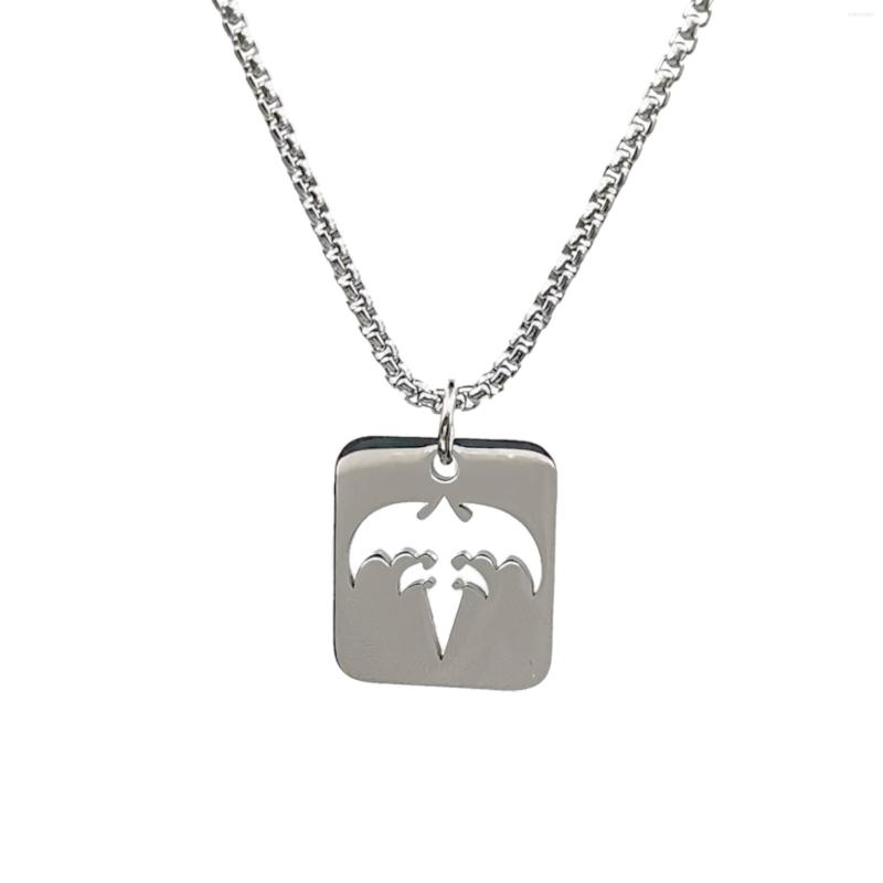 Chains ICP Jewelry Queensryche Tri-Ryche Logo Metal Stainless Steel Pendant Necklace Dog Tag Charm Rolo Chain 24inch
Chains ICP Jewelry Queensryche Tri-Ryche Logo Metal Stainless Steel Pendant Necklace Dog Tag Charm Rolo Chain 24inch
