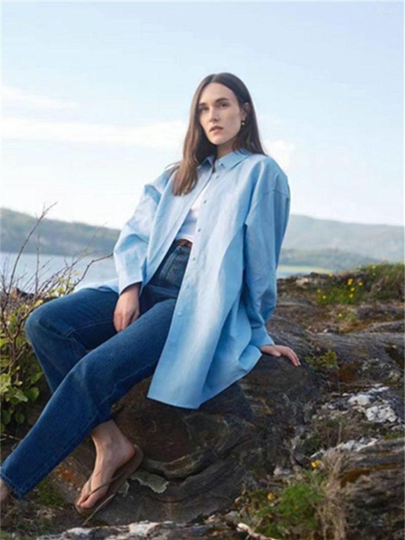 Women's Blouses Women Logo Embroidery Shirt Turn-down Collar Simple Single Breasted Female Blouse Spring 2023 Loose Design Top, Without scarf
Women's Blouses Women Logo Embroidery Shirt Turn-down Collar Simple Single Breasted Female Blouse Spring 2023 Loose Design Top, Without scarf