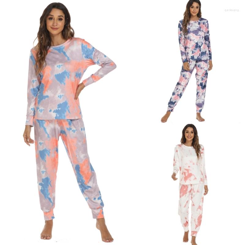 Women' Sleepwear Women Top And Long Pants Tie-Dye Print Pajamas Loungewear Casual Loose DropShip, Pink and white
Women' Sleepwear Women Top And Long Pants Tie-Dye Print Pajamas Loungewear Casual Loose DropShip, Pink and white