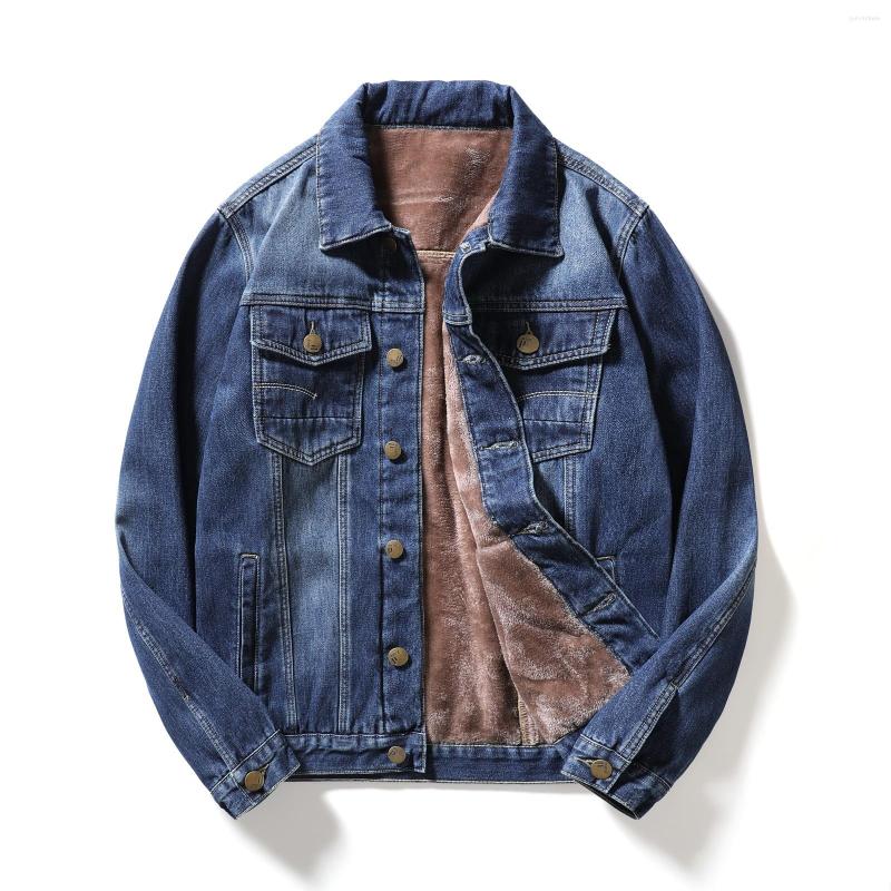 Men's Trench Coats Men's Autumn And Winter Jacket Retro Casual Lapel Tooling Plus Velvet Thick Warm Windbreaker Denim Multi Pockets Coat, Black
Men's Trench Coats Men's Autumn And Winter Jacket Retro Casual Lapel Tooling Plus Velvet Thick Warm Windbreaker Denim Multi Pockets Coat, Black