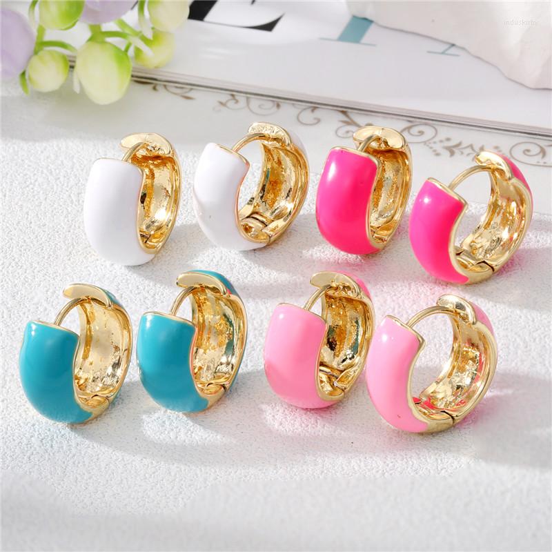Hoop Earrings 1Pair Ethnic Colorful Enamel Square For Women Charm Gold Color Thick Circle Round Stud Jewelry AE05
Hoop Earrings 1Pair Ethnic Colorful Enamel Square For Women Charm Gold Color Thick Circle Round Stud Jewelry AE05