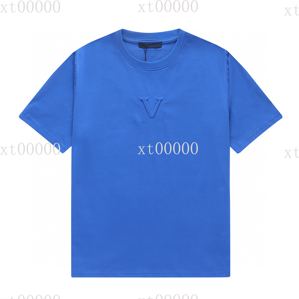 22SS Designer Letter Printed T Shirts Tee Sweatshirt Fashion High Street Short Sleeves Summer Casual T-Shirt Breathable Men Women Crew Neck Tees Dresses for Wo 25-031