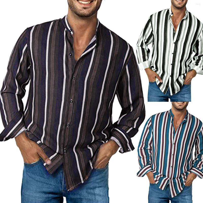 Men's T Shirts Mens Spring And Autumn Fashion Leisure Stripes 3D Digital Printed Long Sleeve Shirt Top With Button, Black
Men's T Shirts Mens Spring And Autumn Fashion Leisure Stripes 3D Digital Printed Long Sleeve Shirt Top With Button, Black
