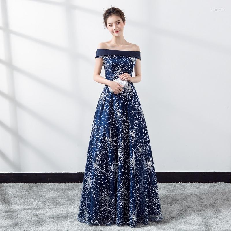 Ethnic Clothing Fashion Blue Evening Party Cheongsam Dress Strapless Long Qipao Women Sexy Modern Chinese Robe Feminino Vestido
Ethnic Clothing Fashion Blue Evening Party Cheongsam Dress Strapless Long Qipao Women Sexy Modern Chinese Robe Feminino Vestido