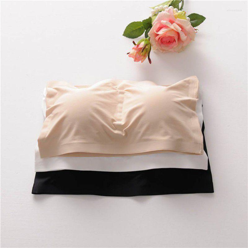 Bras Fashion Ladies Lingerie Women Comfort Strapless Seamless Bralette Deportes Bandeau Crop Top Bra Boob Tubes Black White W3, Beige
Bras Fashion Ladies Lingerie Women Comfort Strapless Seamless Bralette Deportes Bandeau Crop Top Bra Boob Tubes Black White W3, Beige