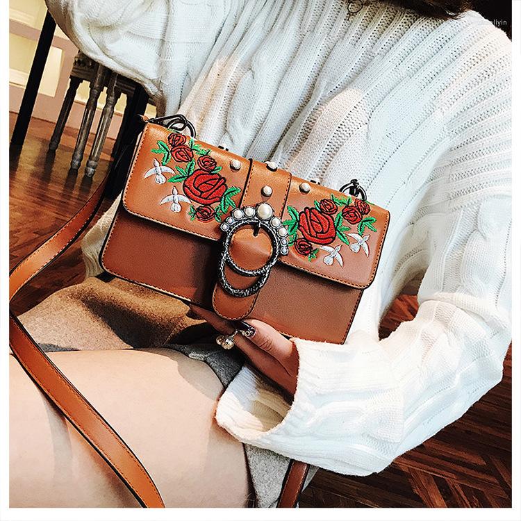 Evening Bags Rose Flower Embroidery Fashion Luxury Ladies Handbags Pearl Decorative Shoulder Bag Mini Purse Women's Crossbody Messenger, Picture colour
Evening Bags Rose Flower Embroidery Fashion Luxury Ladies Handbags Pearl Decorative Shoulder Bag Mini Purse Women's Crossbody Messenger, Picture colour