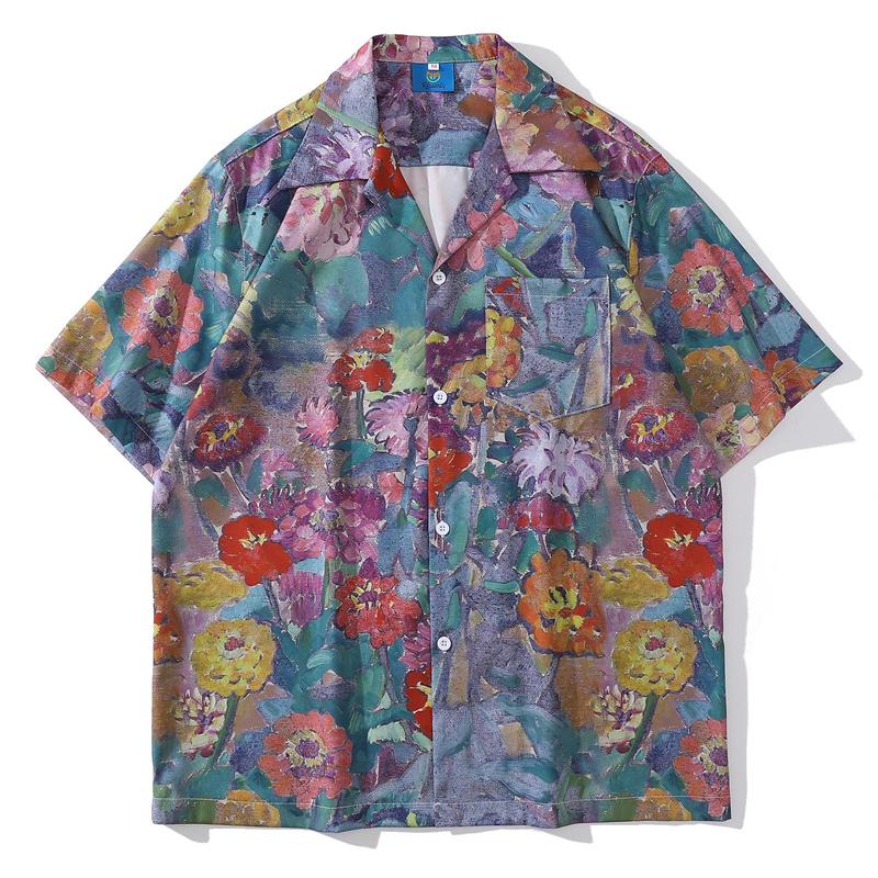 Men's Casual Shirts Men Harajuku Streetwear Hand Painted Full Print Button Up Shirt 2023 Hip Hop Fashion Summer Short Sleeve CamisasMen's, As show
Men's Casual Shirts Men Harajuku Streetwear Hand Painted Full Print Button Up Shirt 2023 Hip Hop Fashion Summer Short Sleeve CamisasMen's, As show