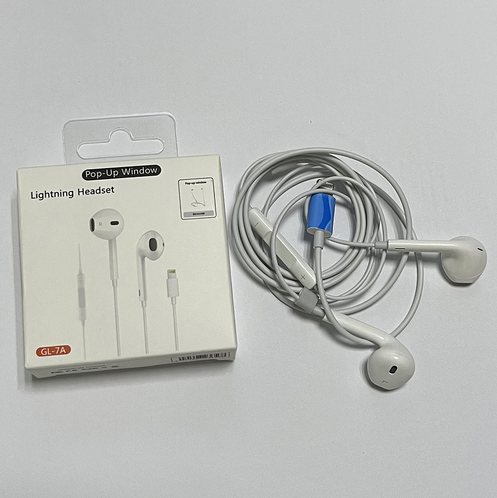 High Quality Pop UP Window In-Ear Earphones Bluetooth Lightning Wire Earbuds Earpods For Apple iPhone 7 8 X 11 12 13 Plus Pro Max SE Headphone Headset Mic with Retail Box, Lightning heaphone
High Quality Pop UP Window In-Ear Earphones Bluetooth Lightning Wire Earbuds Earpods For Apple iPhone 7 8 X 11 12 13 Plus Pro Max SE Headphone Headset Mic with Retail Box, Lightning heaphone