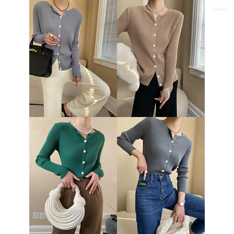 Women's Sweaters Single-Button Fashion Women Cardigans Sweater Full Sleeves O-Neck Spring Elastic Fabric Lady Colorful Jumpers Tops
Women's Sweaters Single-Button Fashion Women Cardigans Sweater Full Sleeves O-Neck Spring Elastic Fabric Lady Colorful Jumpers Tops
