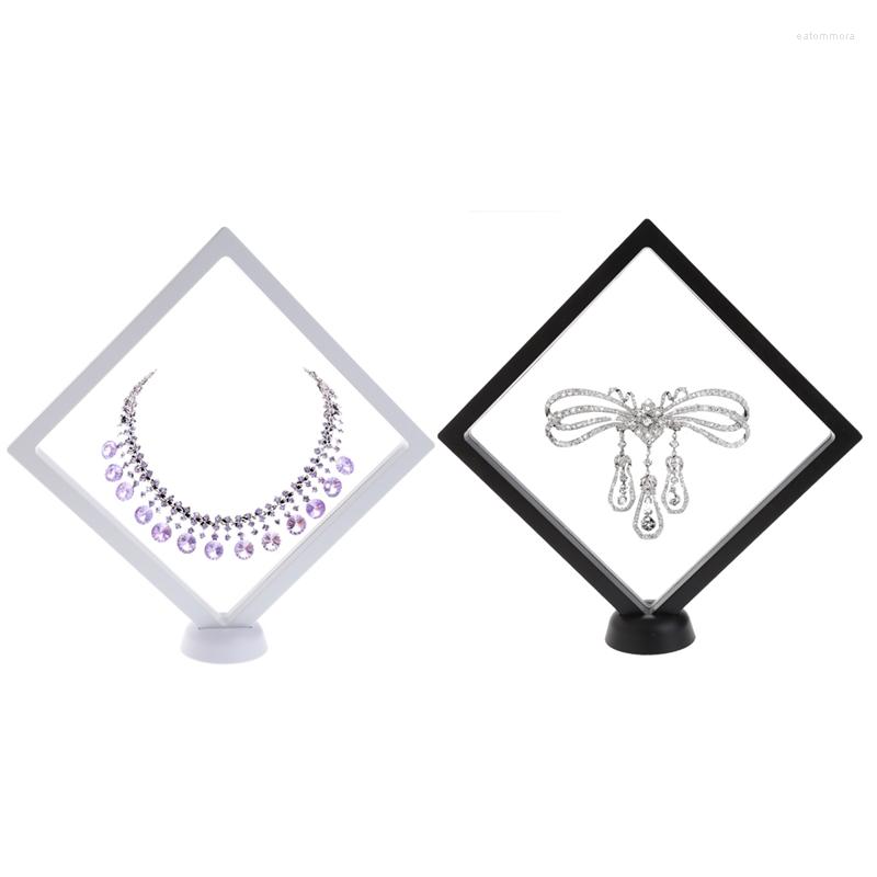 Jewelry Pouches Suspended Floating Jewellery Display Case Gems Artefacts Stand Holder With Base
Jewelry Pouches Suspended Floating Jewellery Display Case Gems Artefacts Stand Holder With Base