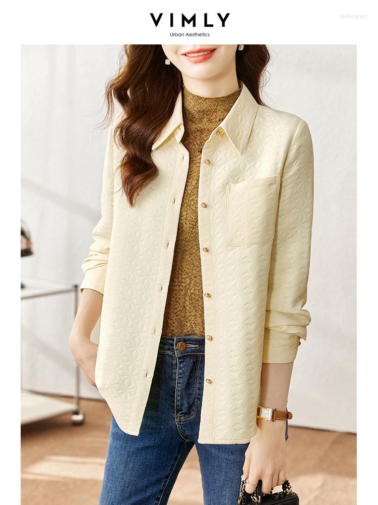 Women' Blouses Vimly Spring Shirts Outwear For Women 2023 Fashion Artistic Jacquard Lapel Versatile Thin Long Sleeve Loose Tops V7761, Apricot
Women' Blouses Vimly Spring Shirts Outwear For Women 2023 Fashion Artistic Jacquard Lapel Versatile Thin Long Sleeve Loose Tops V7761, Apricot