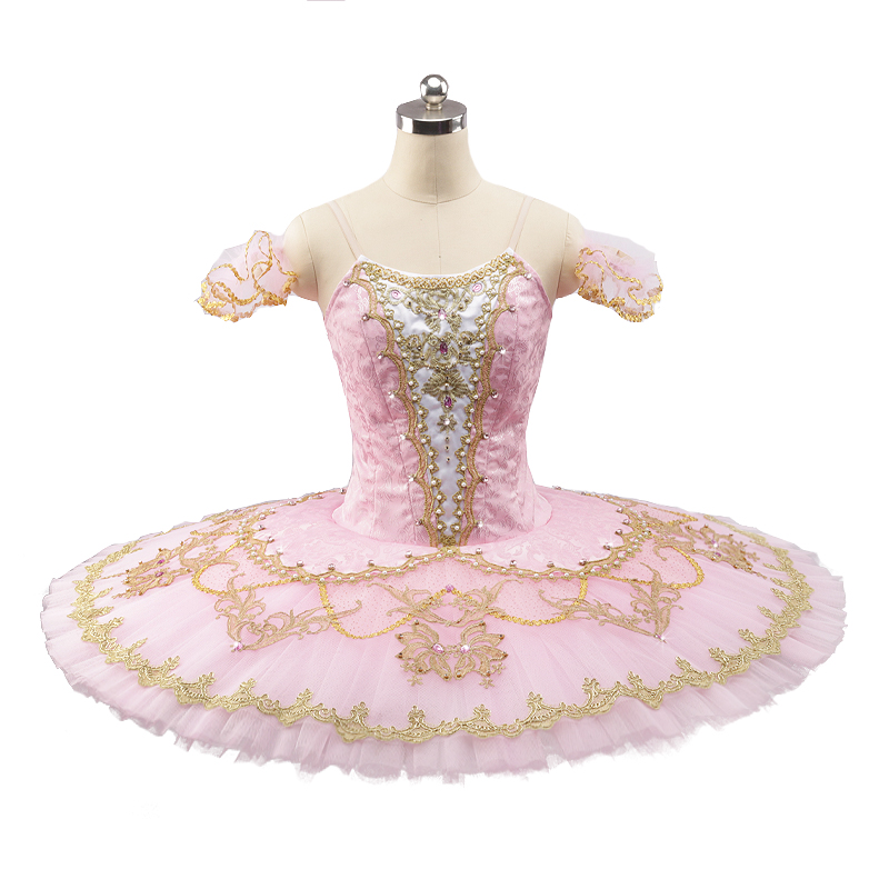 stage wear sleeping beauty princess Professional Tutu pink gold competition adult Classical Ballet Costumes women Pancake tutu No elasticity for girl JN0253
stage wear sleeping beauty princess Professional Tutu pink gold competition adult Classical Ballet Costumes women Pancake tutu No elasticity for girl JN0253