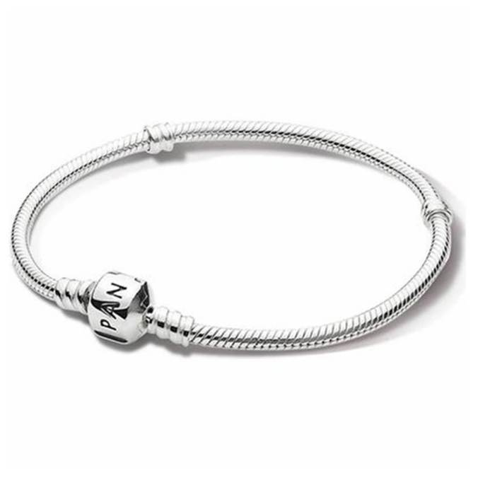 Original 925 Sterling Silver Snake Chain DIY Charm Bracelet for Women Gift Silver 925 Jewelry LHB925
Original 925 Sterling Silver Snake Chain DIY Charm Bracelet for Women Gift Silver 925 Jewelry LHB925