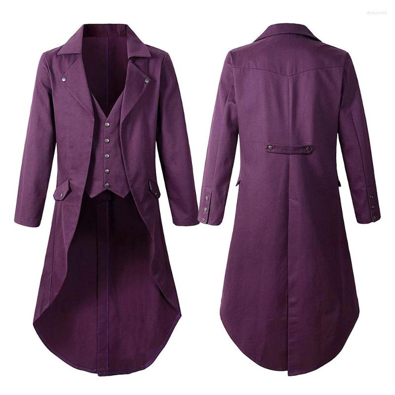Men' Trench Coats 2023 Men Medieval Victorian Costume Tuxedo Gentlema Tailcoat Gothic Steampunk TrenchVintage Frock Outfit Coat For VD3258, Blue
Men' Trench Coats 2023 Men Medieval Victorian Costume Tuxedo Gentlema Tailcoat Gothic Steampunk TrenchVintage Frock Outfit Coat For VD3258, Blue