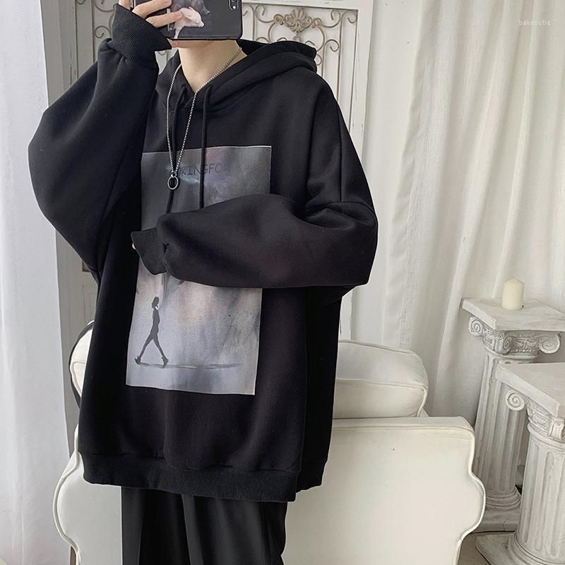 Men's Hoodies 2023 Spring And Autumn Korean Thick Loose Print Hoodie Sweatshirt Fashion Casual Round Neck Pullover Black / Gray Red
Men's Hoodies 2023 Spring And Autumn Korean Thick Loose Print Hoodie Sweatshirt Fashion Casual Round Neck Pullover Black / Gray Red