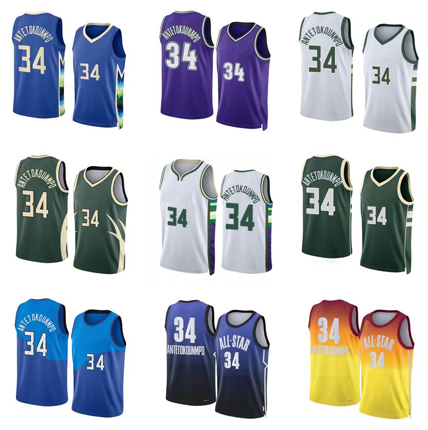 Stitched Giannis Antetokounmpo basketball Jersey S-6XL 2022-23 blue black white Men Women Youth 34, Stitched jersey
Stitched Giannis Antetokounmpo basketball Jersey S-6XL 2022-23 blue black white Men Women Youth 34, Stitched jersey